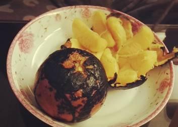 风热咳嗽吃烤橘子能止咳吗