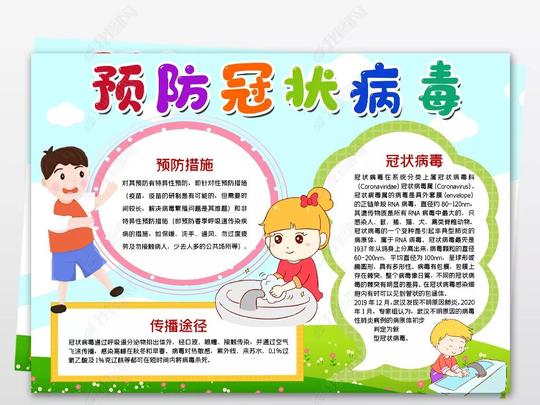 2020新型冠状病毒手抄报素材大全!建议收藏