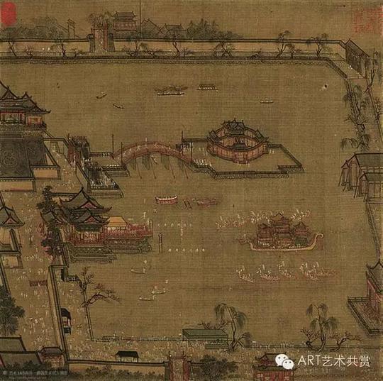 故宫收藏的字画,可以欣赏下