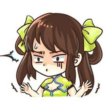 女记者蓝衣姐姐翻白眼表情包