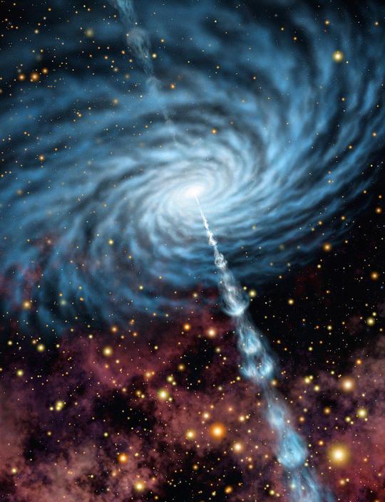 宇宙中爆发能量最高的天体，来自上百亿光年外