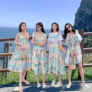 闺蜜装四人套装仙女裙裙ins风不一样的闺蜜装四人三同系列姐妹装