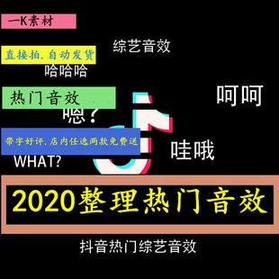 短视频热门搞笑音效素材网红短视频背景音乐音效抖音综艺音效合集