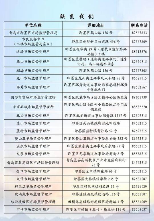 【便民】即墨市场监管局@创业"小老板":营业执照这样办