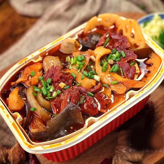 懒人自热火锅牛肉牛肚小火锅速食重庆网红方便自煮自助蔬菜麻辣烫