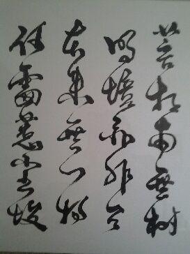 菩提本无树明镜亦非台本来无一物何处惹尘埃