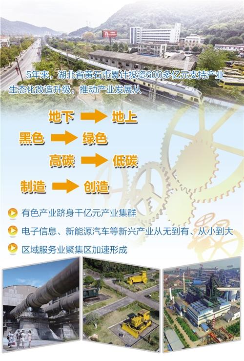 湖北黄石开发工业旅游产业发展从黑色到绿色转变