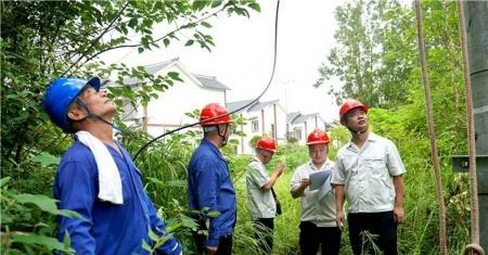西充供电公司把服务深入到田间地头。