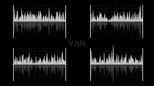 科技感音波素材