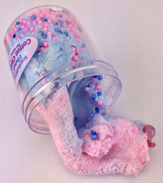 unicorncloudslime独角兽蚕丝云朵泥史莱姆爆款解压发泄玩具