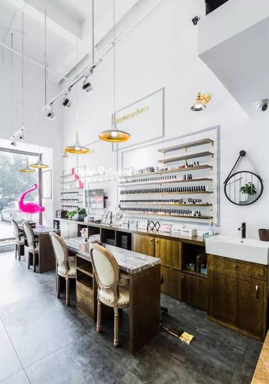 长沙复古风美甲店要怎么装修?设计不好影响生意!