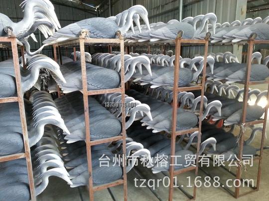 诱饵打猎鸭吹塑鸭浮水鸭仿真鸭仿真大雁引诱动物