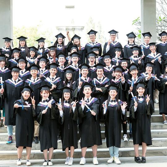 学士服毕业礼服学位服文科垂布学士帽大学生毕业典硕博士表演班服
