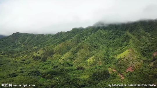 夏威夷瓦胡岛海岸岛屿素材