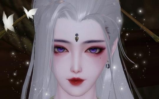 “桔梗”|一梦江湖合作捏脸|成女数据|by:饮茶