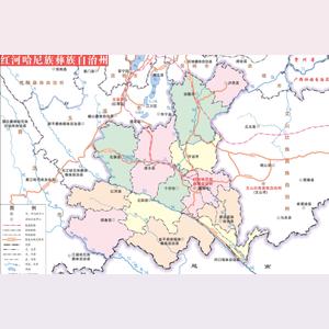 云南的16个地级行政区之一