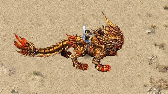 赤精望天犼05wan《猛火战神》坐骑新宠;酷狗游戏官网:;精金锁甲