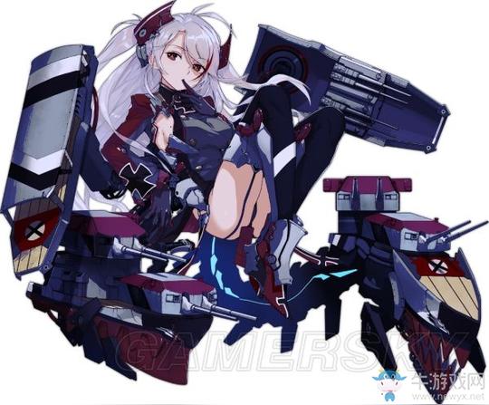 碧蓝航线舰娘图鉴_碧蓝航线舰娘蓝色立绘一览_欧根_牛