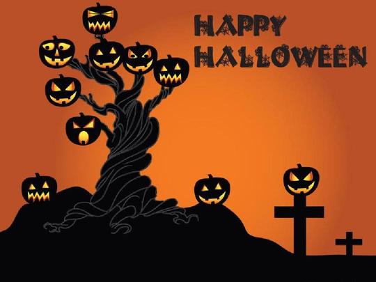 【精品】万圣节halloween主题背景素材ppt模板
