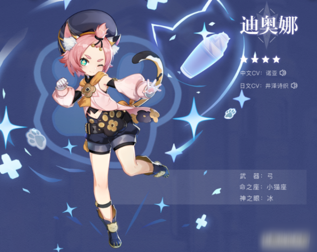 原神中迪奥娜怎么了（原神猫妹是谁）