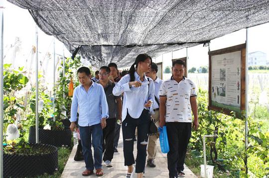 靖西市扶贫创业致富带头人到美丽南方参观学习