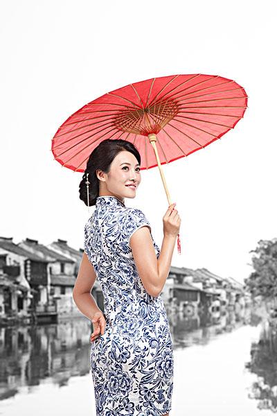 中式旗袍形象_图片大全—全景创意图库（quanjing.com）中国领先的正版图片视频素材网站