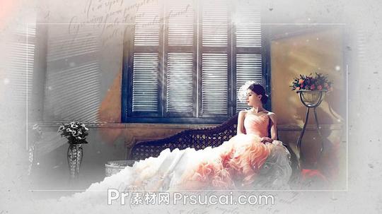 pr婚礼短片模板梦幻浪漫婚礼爱情照片视频pr模板下载-pr素材网