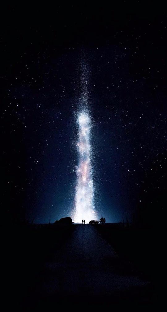 手机壁纸简洁背景黑夜星空天空黑色星光光唯美梦幻场景