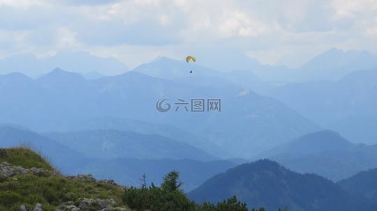 滑翔伞飞自由