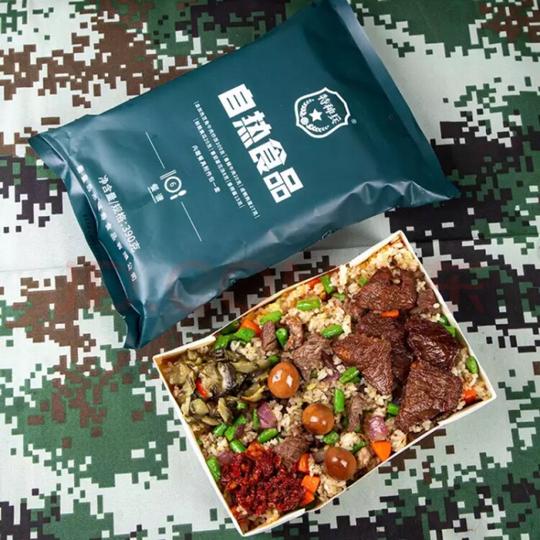 [海军特食部]特种兵自热食品米饭中国军粮单兵应急储备户外即食随机一包