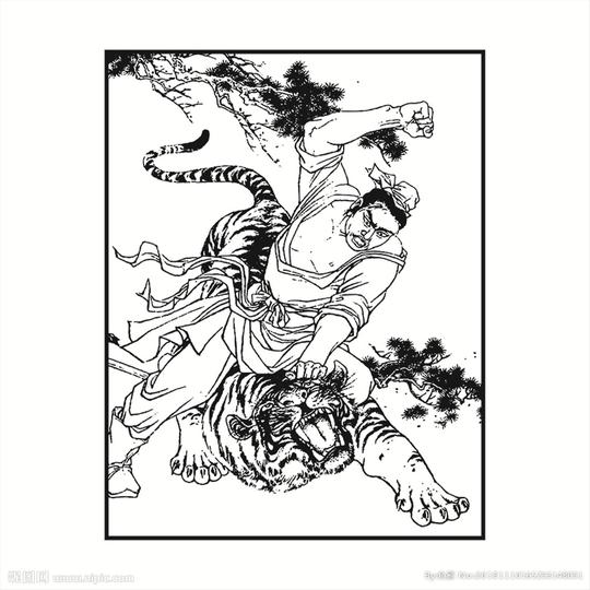 老虎图片大全霸气