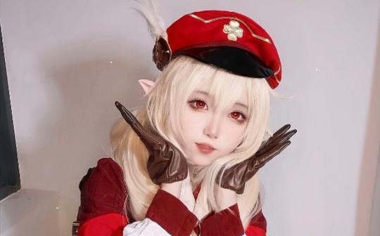 【小白nanno】原神可莉超萌cos，萝莉天下第一，哒哒哒~