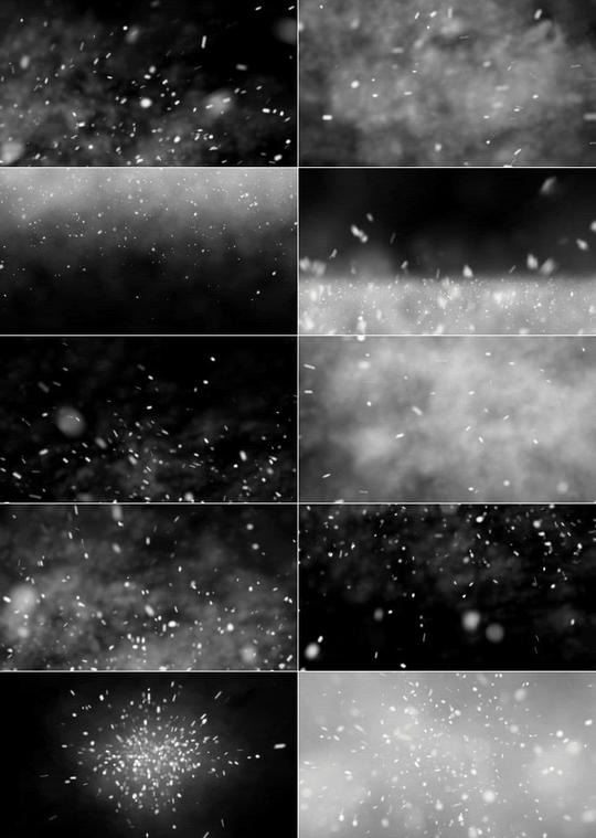 10例很棒的暴风雪转场过渡特效视频素材包含使用教程