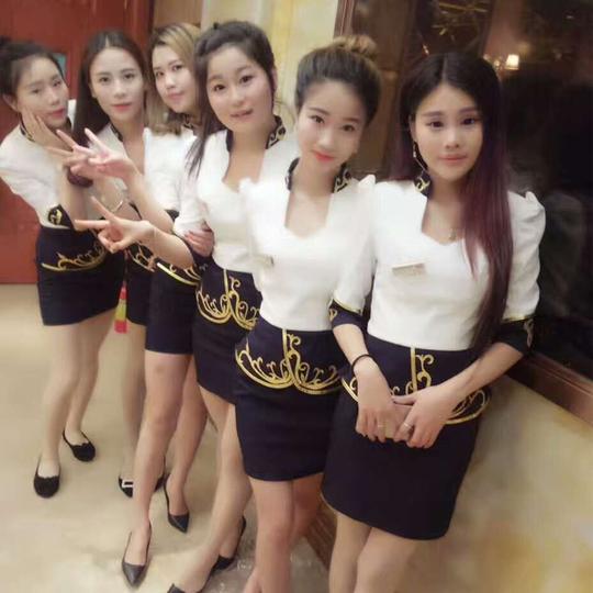 ktv夜场dj公主服夜场服务员工作服夜店职业套装工装服
