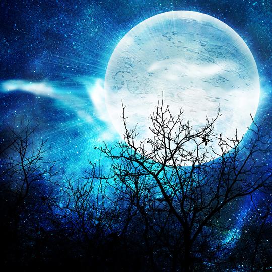 插画_夜晚_月亮_图片大全—全景创意图库（quanjing.com）中国领先的正版图片视频素材网站
