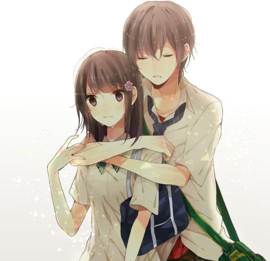 pixiv,动漫,二次元,美少年,情侣,浪漫爱情,凛と雨里