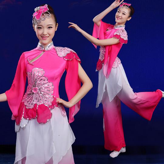 广场舞民族舞服装伞舞