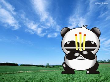 熊猫烧香表情包 一路好走