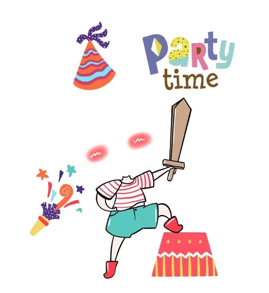 抠图素材生日祝福
