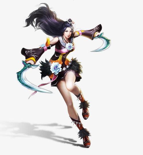 游戏武侠人物免抠素材免费下载_觅元素51yuansu.com