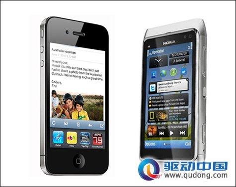 10月份诺基亚n8上市对iphone4威胁有多大