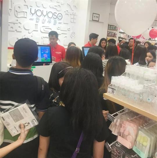 yoyoso韩尚优品菲律宾168mall店盛大开业,再创人气