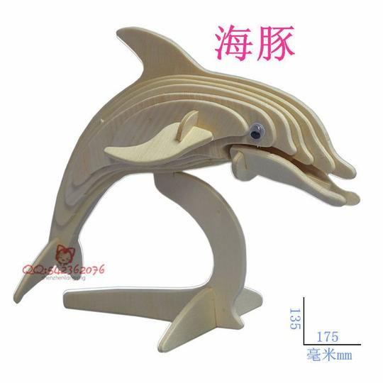 热销多款地摊3d创意立体拼图精品玩具|厂家木质春节展创业产品