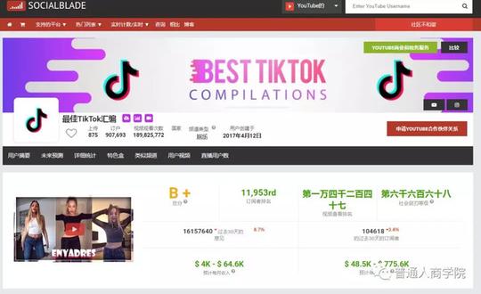 youtube赚钱套路:搬运抖音海外版tiktok视频月入上万美金?