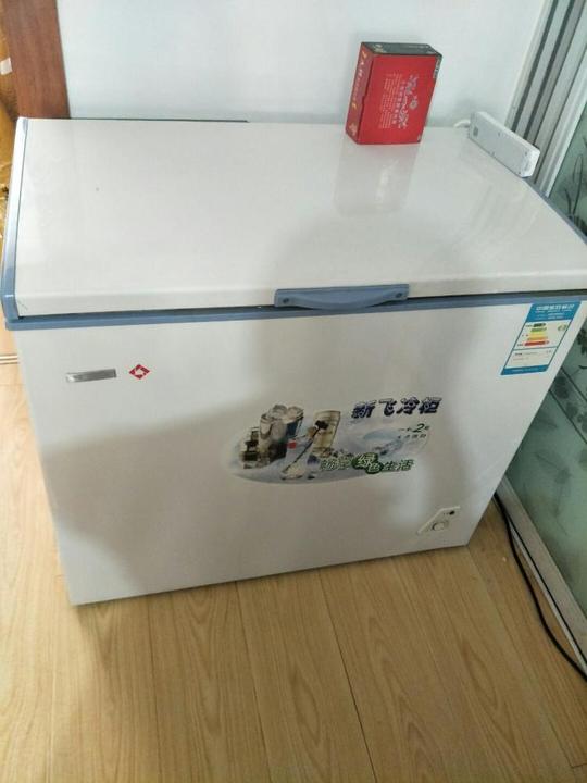 新飞冰柜218升,正在使用中,没修过