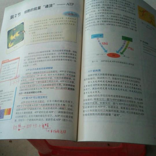 高中生物教材必修一,五成新二手书