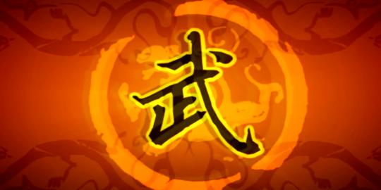 武术表演高清led大屏晚会背景视频素材免费下载
