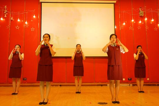 【艺术节暨读书节】运输管理学院:空中乘务专业"秀"才艺