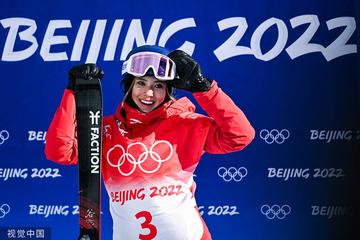 谷爱凌又做鬼脸了比赛现场图片