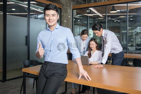 商务人士团队形象照